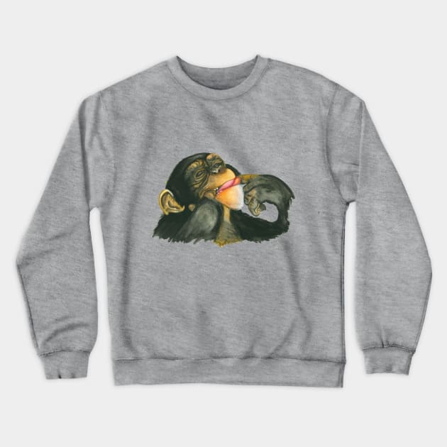 Trend Monkey Design Crewneck Sweatshirt by Nora_Seoudi